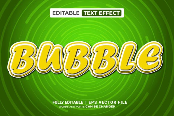 Bubble Editable Text Effect: A Modern Typography Solution for Dynamic Branding