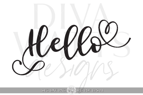 Evaluating the Hello Word Art Graphic SVG for Your Design Projects