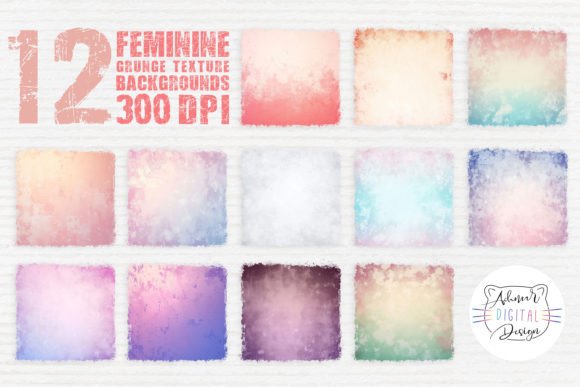 Feminine Grunge Texture Backgrounds