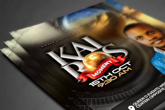 Kairos Church Flyer PSD: A Professional Design Solution for Your Ministry