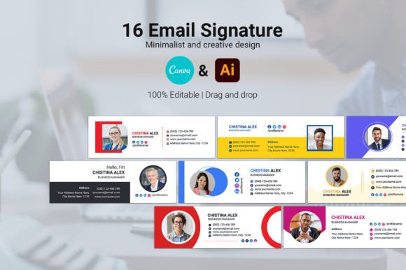 Mastering Professional Presence with Email Signature Template Canva Gmail Solutions