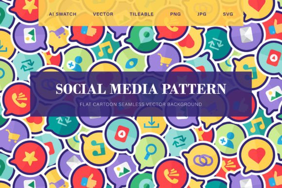 Social Media Seamless Pattern: Elevating Your Digital Brand Identity